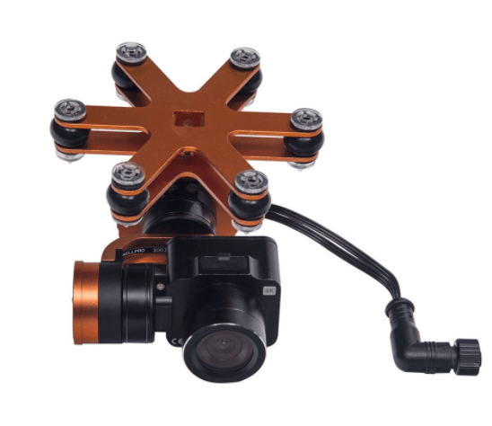 4K Camera And 2 Axis Gimbal Waterproof Module