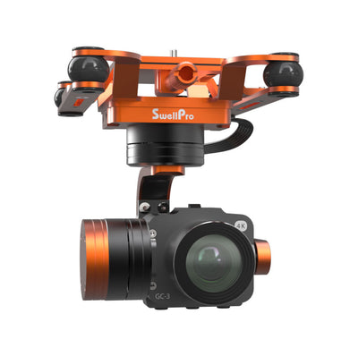 Waterproof 4K 3 Axis Gimbal Camera For Splashdrone 3/3+