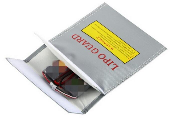 2PCS Fireproof Lipo Battery Safe Bag - Explosionproof Guard For Charging & Storage, 185x75x60mm Size - View #12